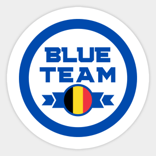 Cybersecurity Blue Team Belgium Gamification Badge CTF Sticker